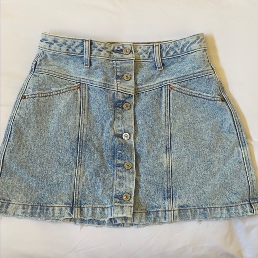 NWT A&F Jean Skirt Size 28/6